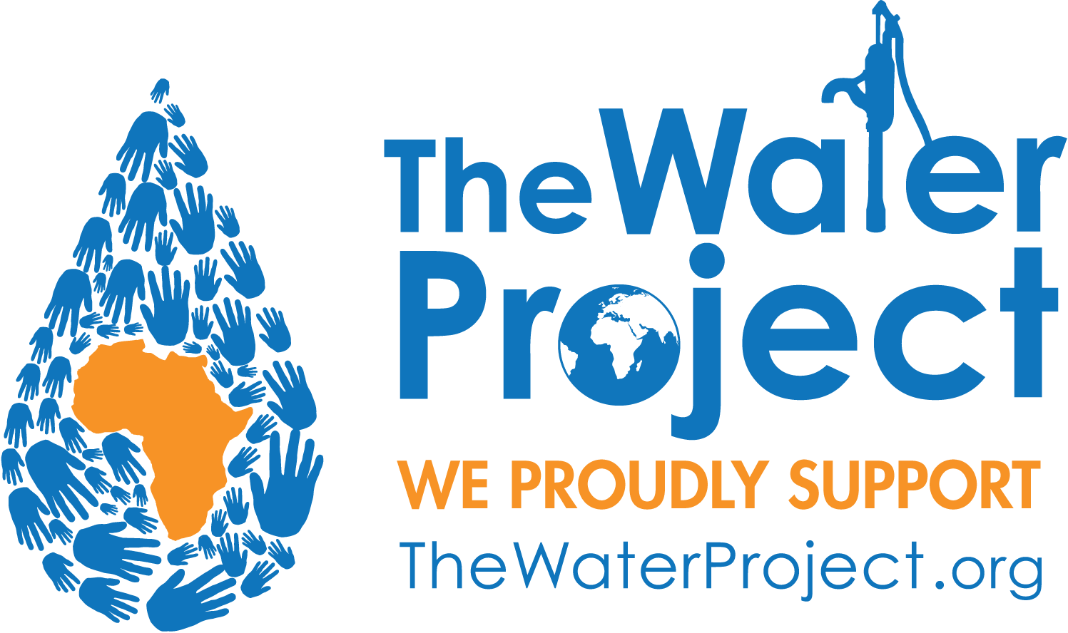 We Proudly Support The Water Project Logo